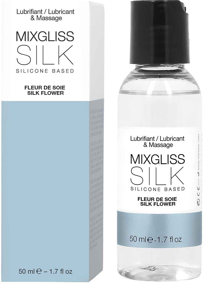 MixGliss Silk Gleitmittel - Seidenblume - 50 ml (auf Silikonbasis)