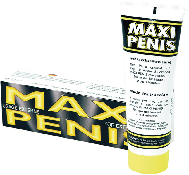 Crema di ingrandimento del pene MAXI Penis - 50 ml