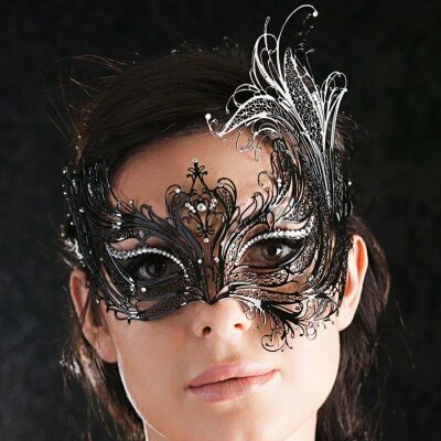 Luna Veneziana Venezianische Maske - Catia