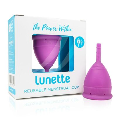 Lunette Cynthia Menstruationsbecher violett - kostenloser Versand
