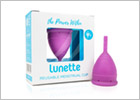 Lunette Cynthia Coupe menstruelle - Modèle 1 (Violet)