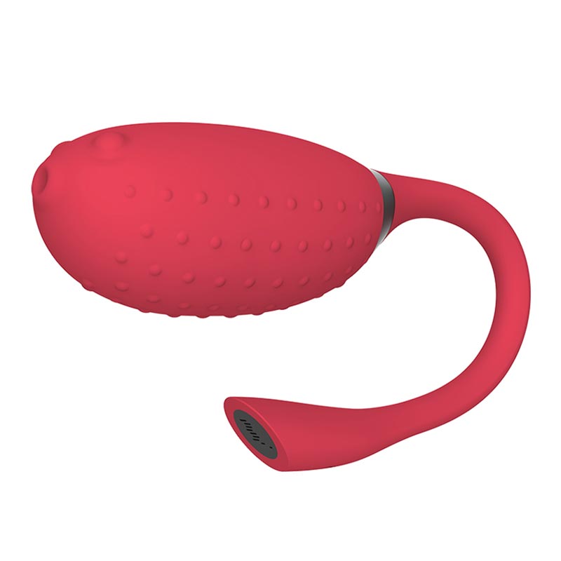 Vibrierendes & vernetztes Ei Magic Motion Fugu - Rot