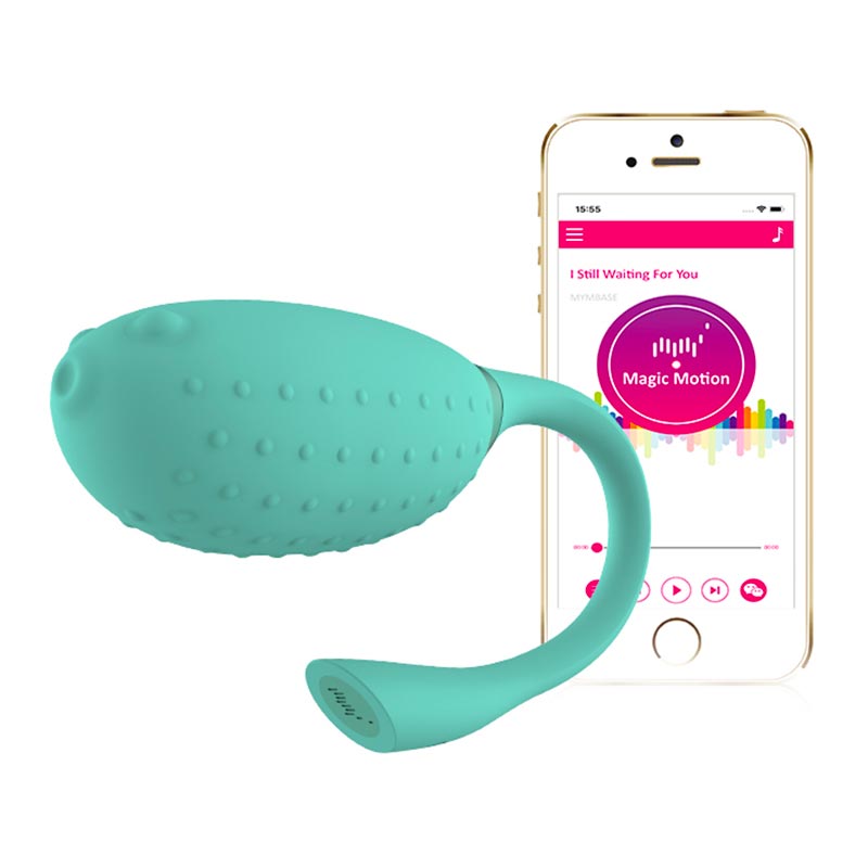 Vibrierendes & vernetztes Ei Magic Motion Fugu - Grn