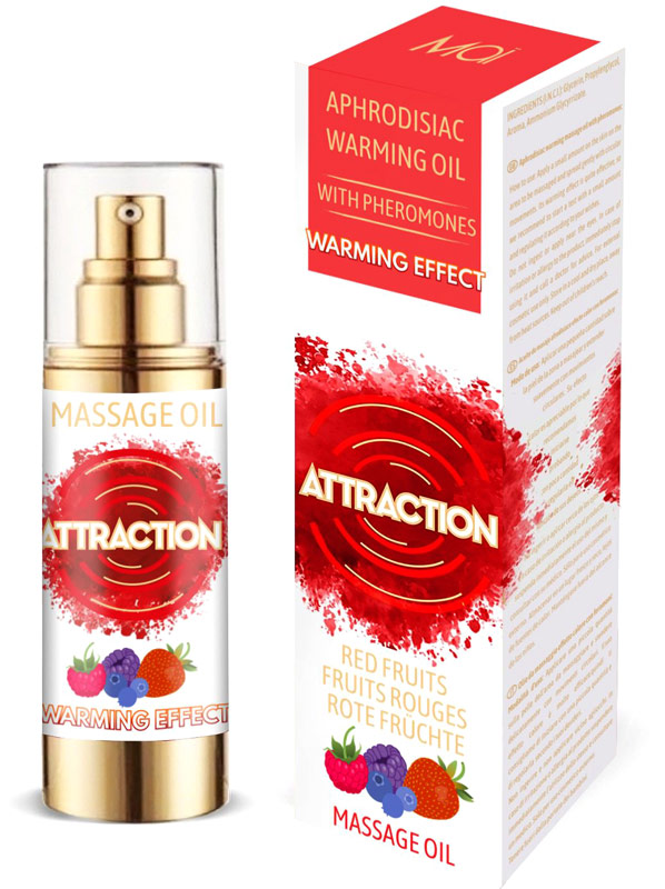 Ma Attraction aphrodisiac heating oil - Red Fruits