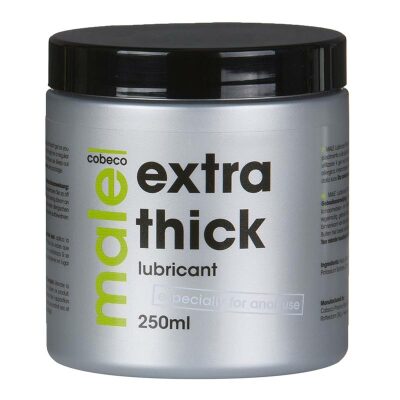 MALE Extra Thick | Wasserbasis und sehr dickes Gleitmittel | 250 ml