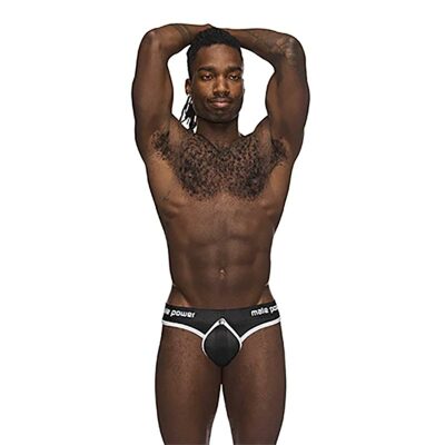 Male Power String The Helmet - Schwarz