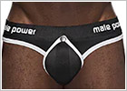 Male Power Thong The Helmet - Black (S/M)