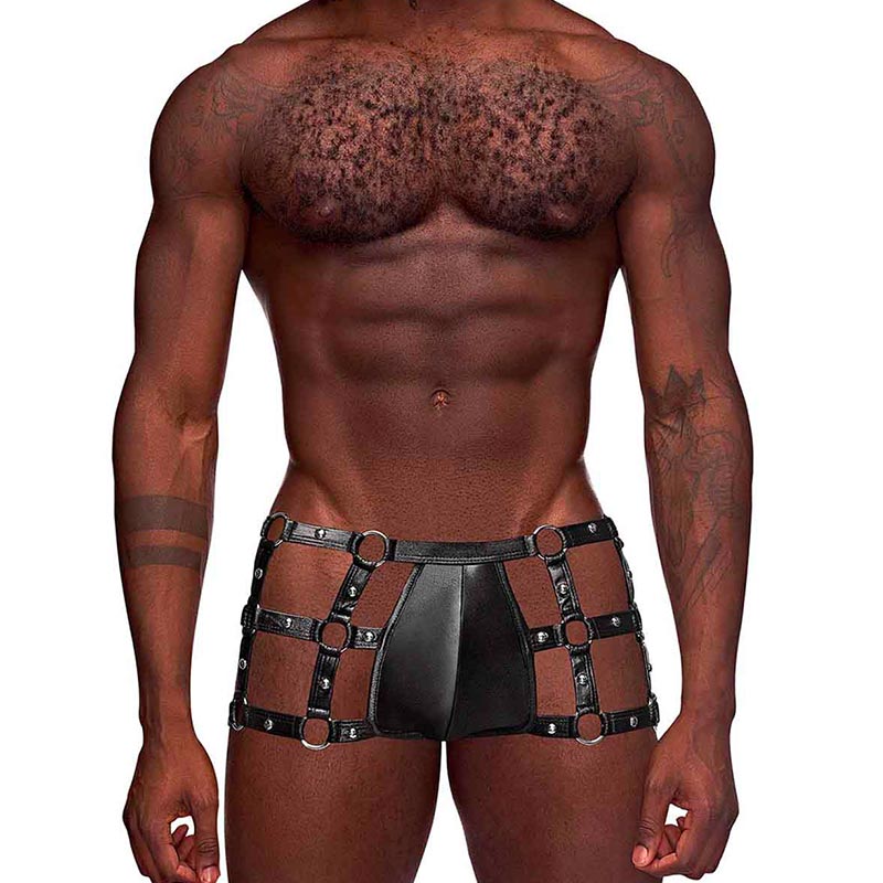 Male Power Fetish Vulcan | Boxer pour homme avec effet harnais Male Power Fetish Vulcan | Boxer pour homme avec effet harnais