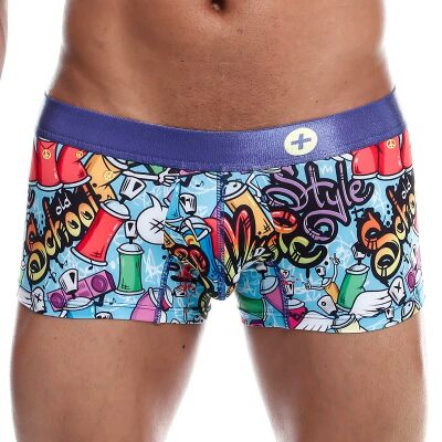 MaleBasics Hipster Trunk | Boxer pour homme avec des tags excitants