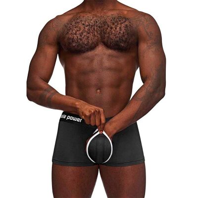 Male Power The Helmet | Herrenboxer mit gepolsterter Tasche