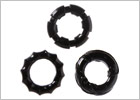 Pack of 3 MaleSation stretchy penis rings