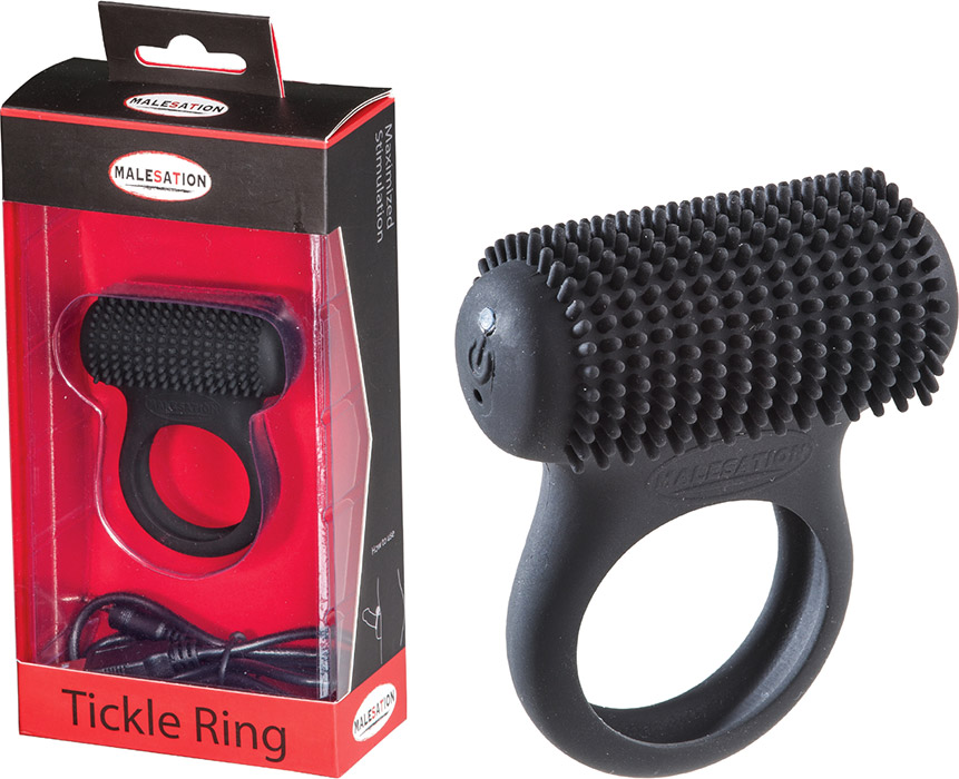 Cockring vibrante MaleSation Tickle Ring