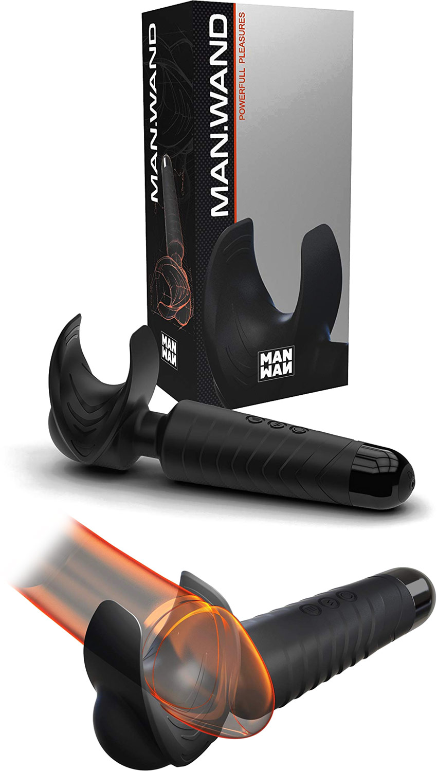 MAN.WAND wand vibrator for masturbation