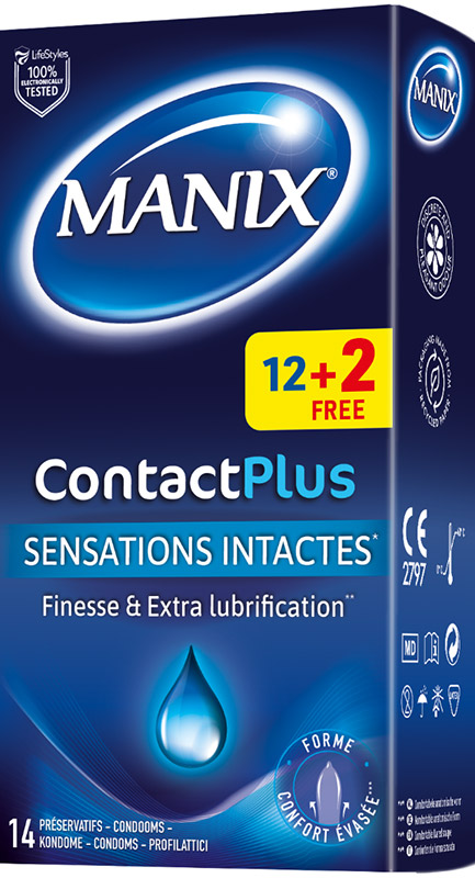 Manix Contact Plus (14 Kondome)