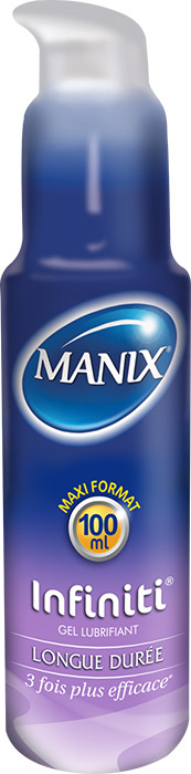 Manix Infiniti Lubricant Gel - 100 ml (silicone based)