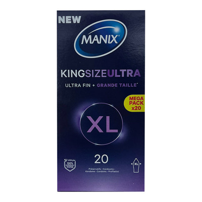 Manix King Size Ultra | Ultradünnes und großes Kondom