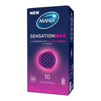 Manix Sensation Max | Die 10 perlenreichsten Kondome der Welt