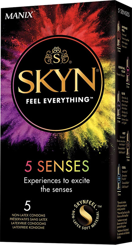 Manix Skyn 5 Senses (5 Condoms)