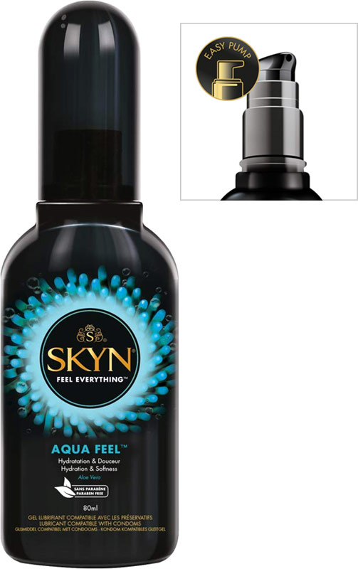 Manix Skyn Aqua Feel Lubricant Gel - 80 ml (water based)
