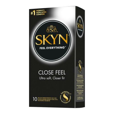 SKYN Close Feel | Latexfreie Kondome mit angepasster Grösse | 10 Stk.