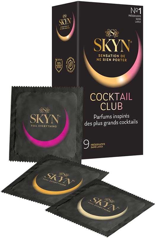 Manix Skyn Cocktail Club (9 Préservatifs)