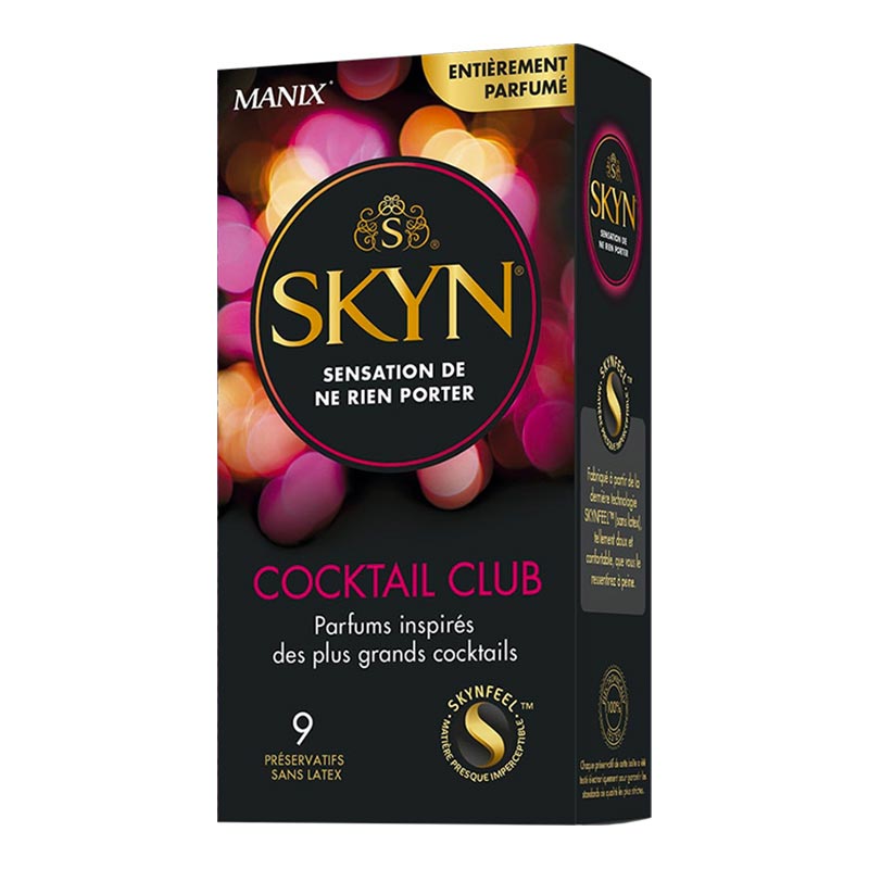 Manix Skyn Cocktail Club (9 Préservatifs)