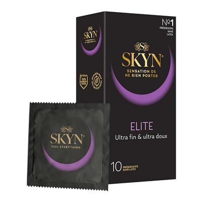 Manix Skyn Elite | 10 Ultradünne und latexfreie Kondome