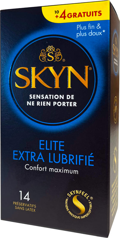 Manix SKYN Elite - Extra lubrificati - senza lattice (14 preservativi)