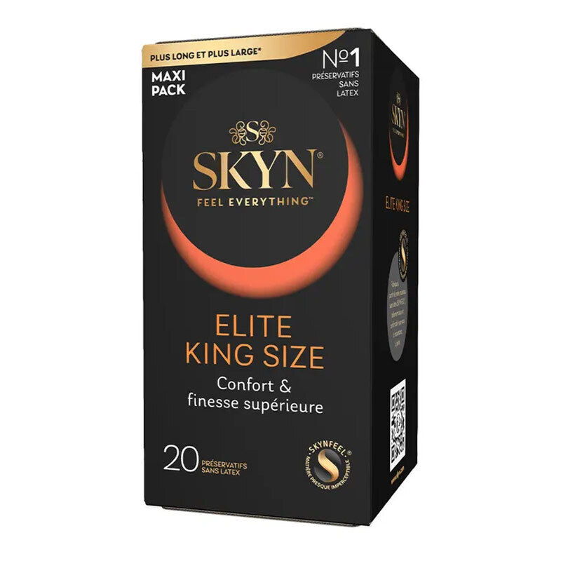 Manix Skyn Elite King Size (Grande Taille) - sans latex (20 Préservati