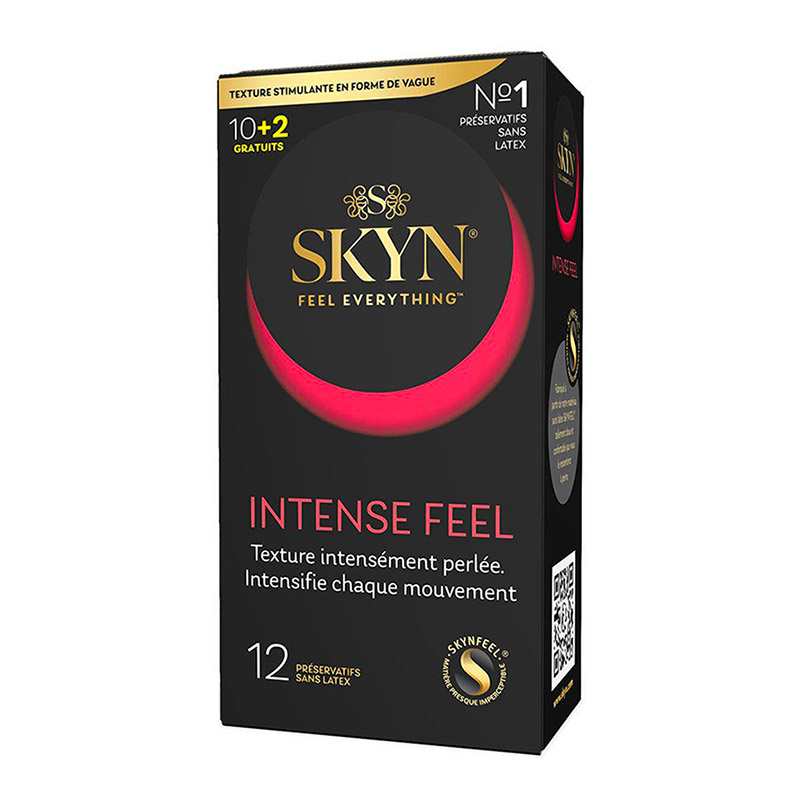 Manix Skyn Intense Feel - sans latex (12 Préservatifs)