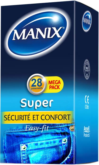 Manix Super (28 Préservatifs)