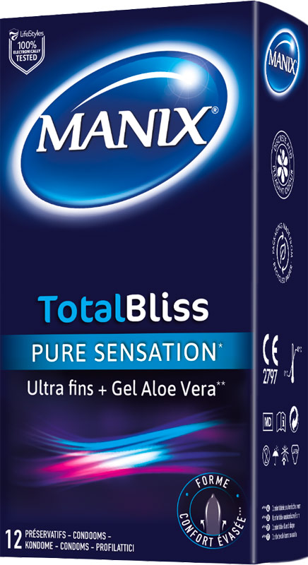 Manix Total Bliss Pure Sensation (12 Préservatifs)