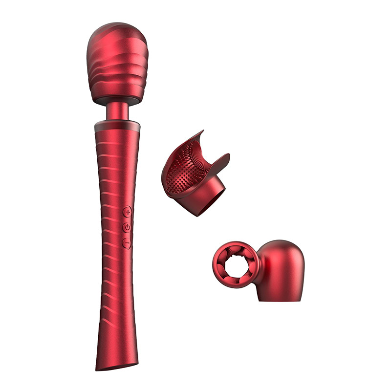 MAN.WAND EDGY | Vibrierende Massage-Wand mit mehreren Stimulationsköpfen MAN.WAND EDGY | Vibrierende Massage-Wand mit mehreren Stimulationsköpfen