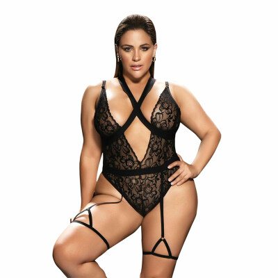 Mapalé Body & Porte-jarretelles 8605 - Noir