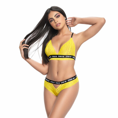 Mapalé 8696 | Ensemble 2 pièces en dentelle | Soutien-gorge et panty