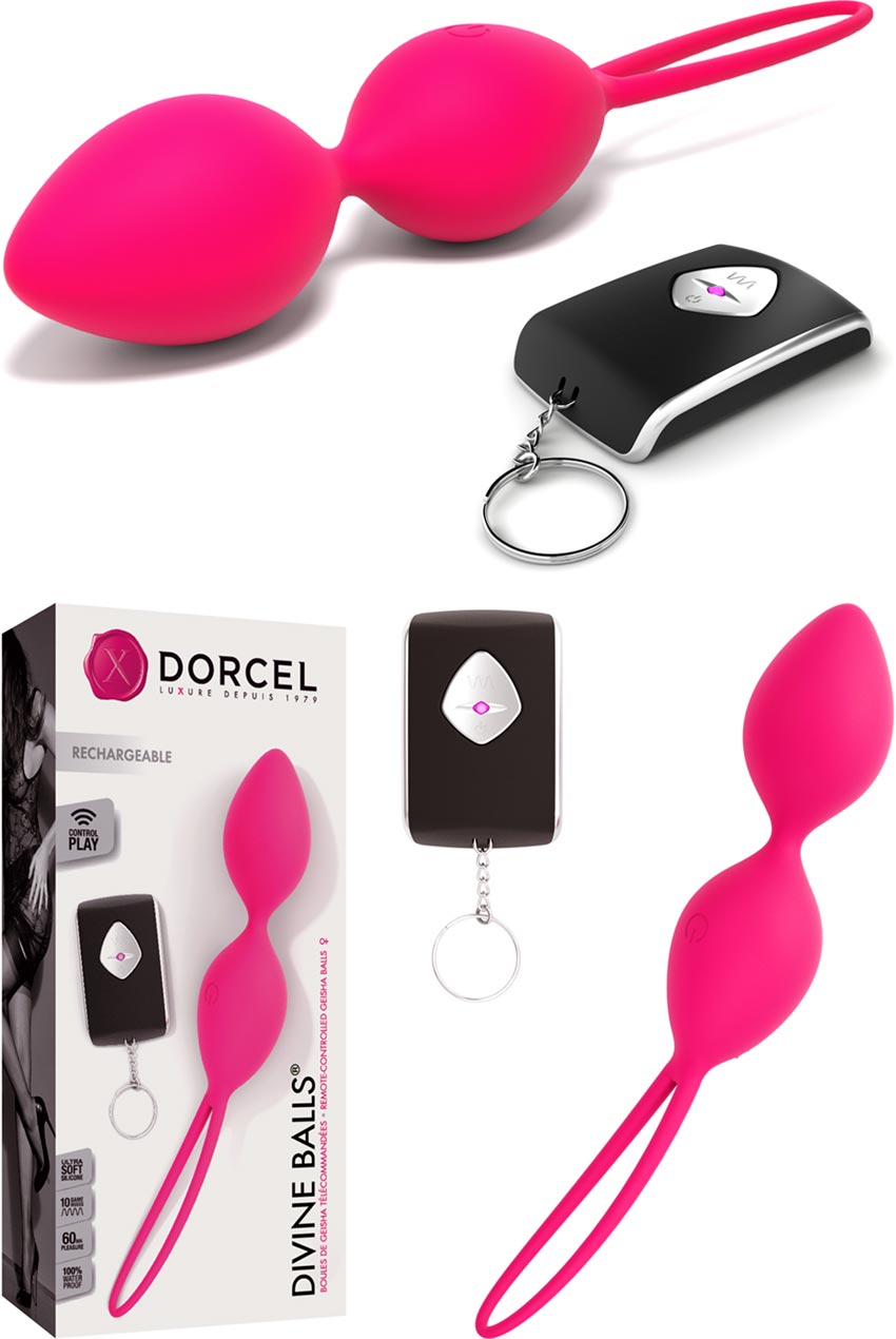 Marc Dorcel Divine Balls vibrating remotely controlled vaginal balls
