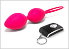 Boules de geisha vibrantes et tlcommandes Marc Dorcel Divine Balls