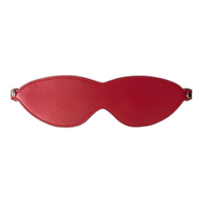 Obsessive Premium Inferro | Erotische Augenmaske aus rotem Leder