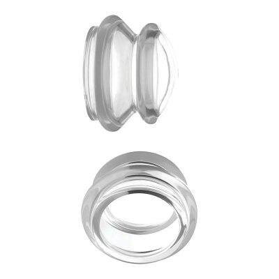 Master Series Plungers | Aspire-tétons en silicone transparent | L