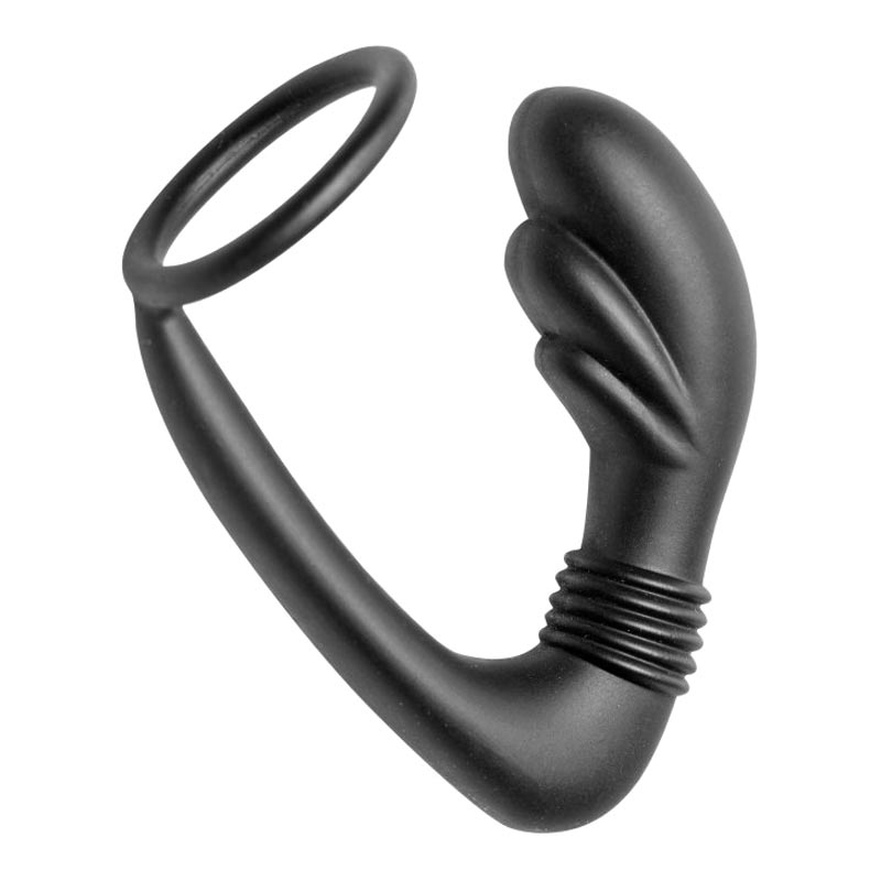 Anneau pénien & masseur prostatique Master Series Cobra