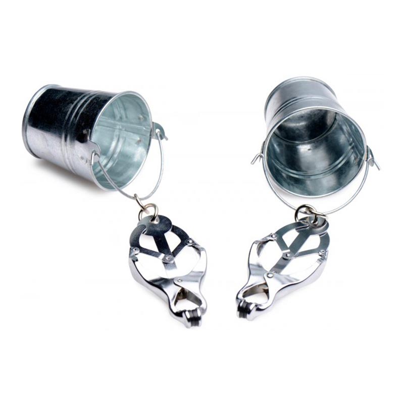 Master Series Jugs | Nippelklemmen aus Metall versehen mit Eimerchen Master Series Jugs | Nippelklemmen aus Metall versehen mit Eimerchen