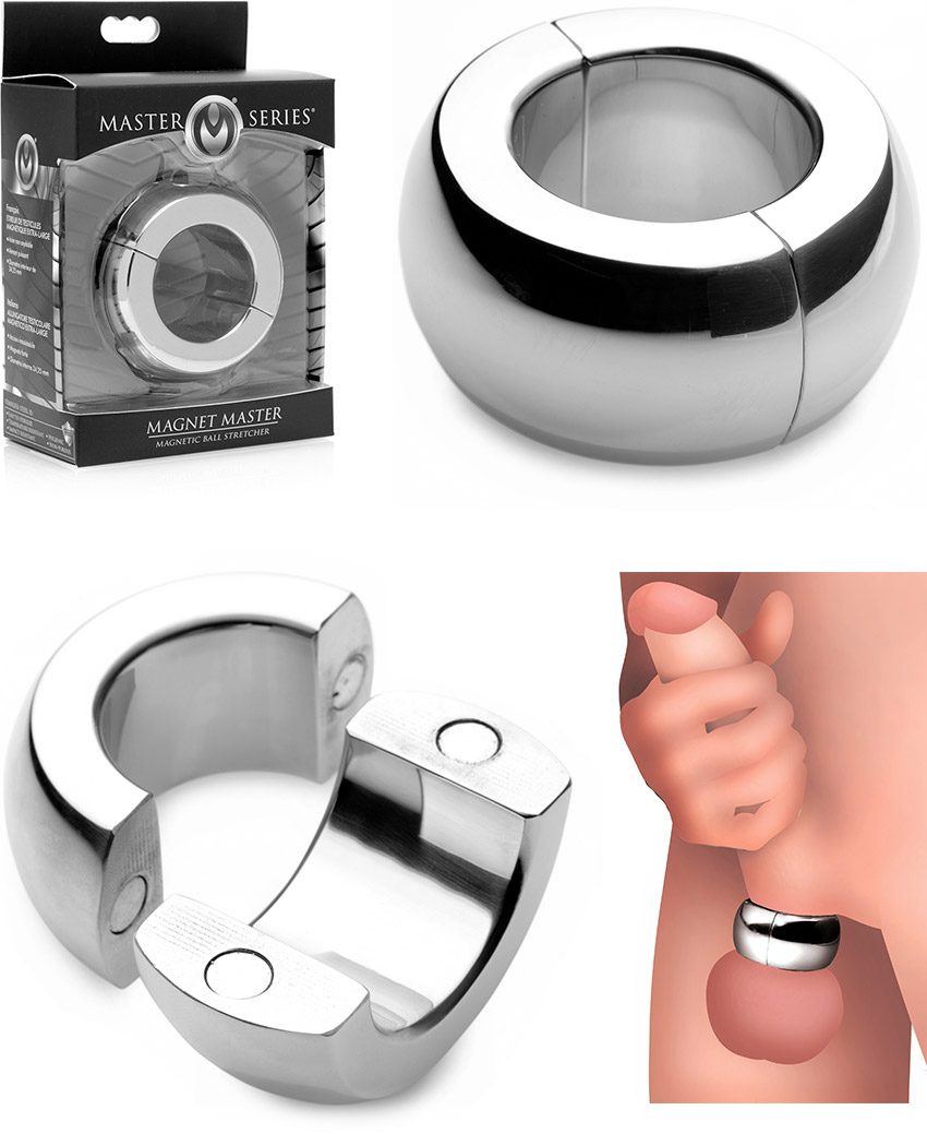 Master Series Magnet Master magnetic testicle stretcher