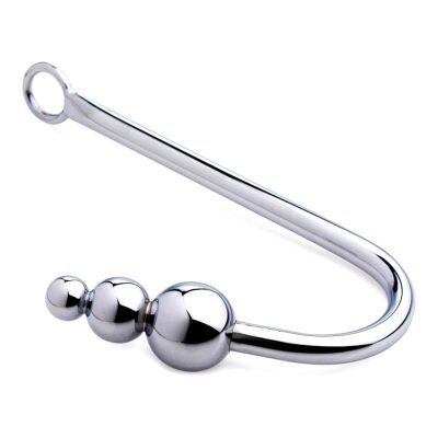 Master Series Meat Hook | Bondage-Haken mit 3 Analkugeln