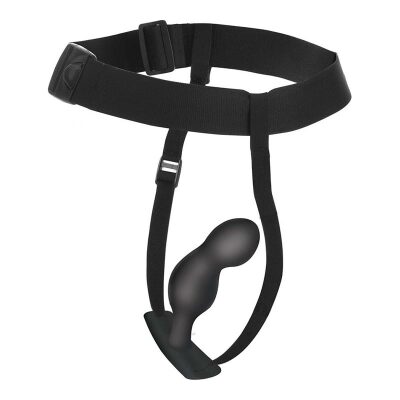 Master Series P-Spot | Vibrierender Plug zur Stimulierung des P-Punkts mit Harness