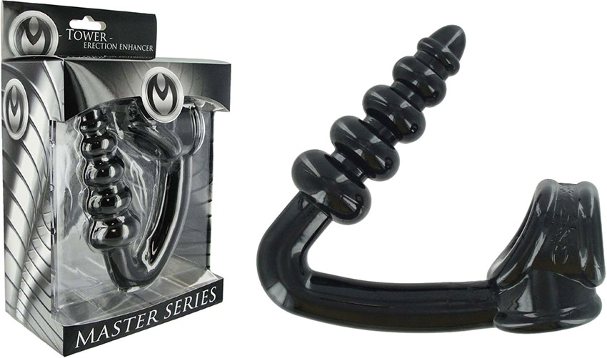 Cockring & plug anal Master Series The Tower