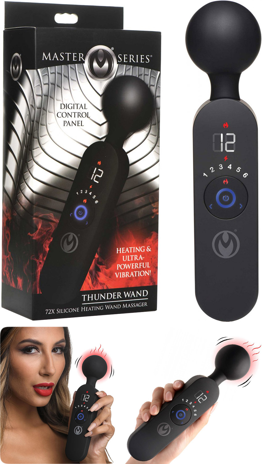 Master Series Thunder Wand heating wand vibrator