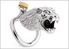 Master Series Tiger King Chastity Cage in steel