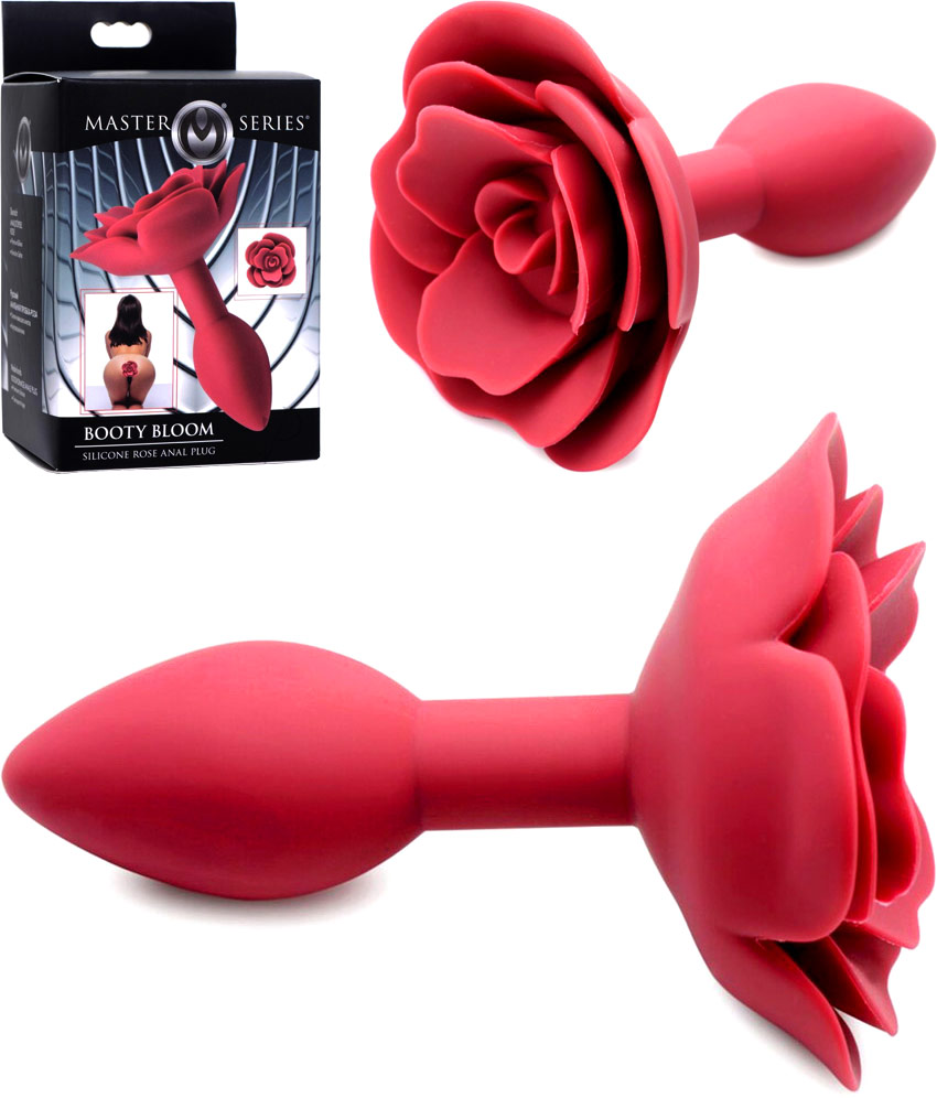 Master Series Booty Bloom butt plug in silicone