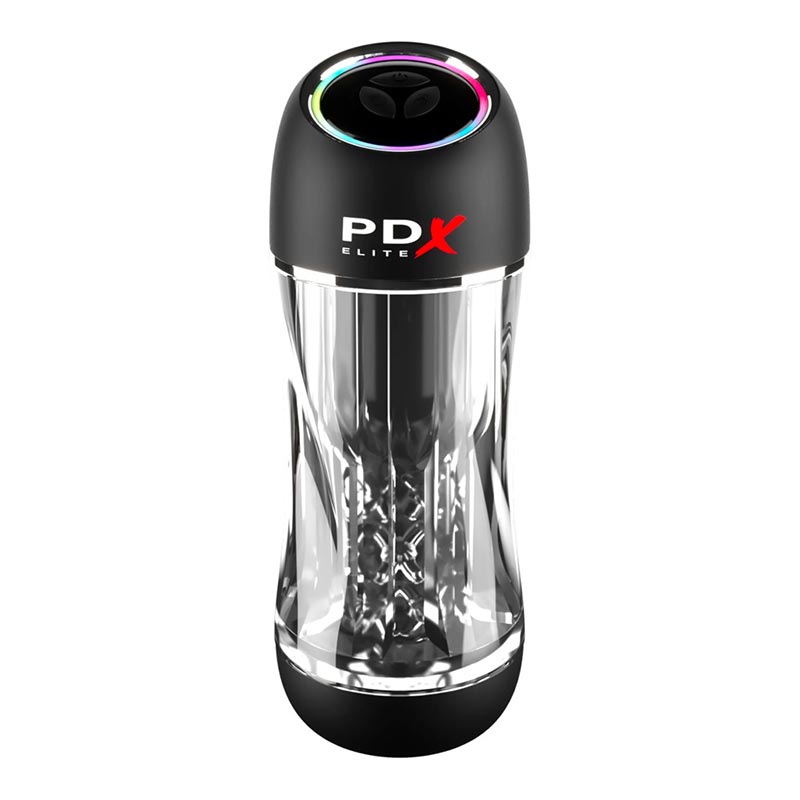 PDX Elite ViewTube Pro | Masturbateur délivrant vibrations et succions PDX Elite ViewTube Pro | Masturbateur délivrant vibrations et succions