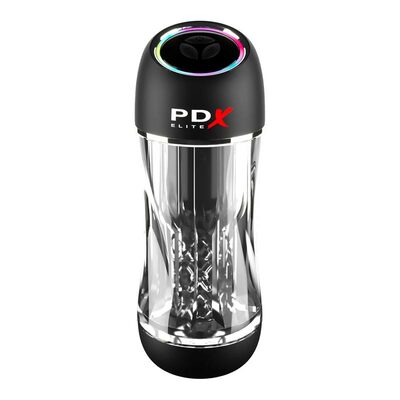 PDX Elite ViewTube Pro | Masturbator mit Vibrationen und Saugfunktion